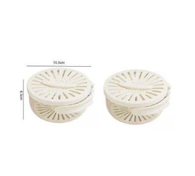 Foldable Fruit Drain Basket With Lid